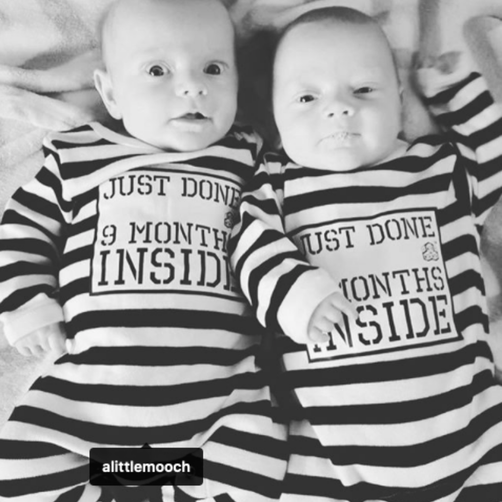 Just Done 9 Months Inside® New Born Baby Grow