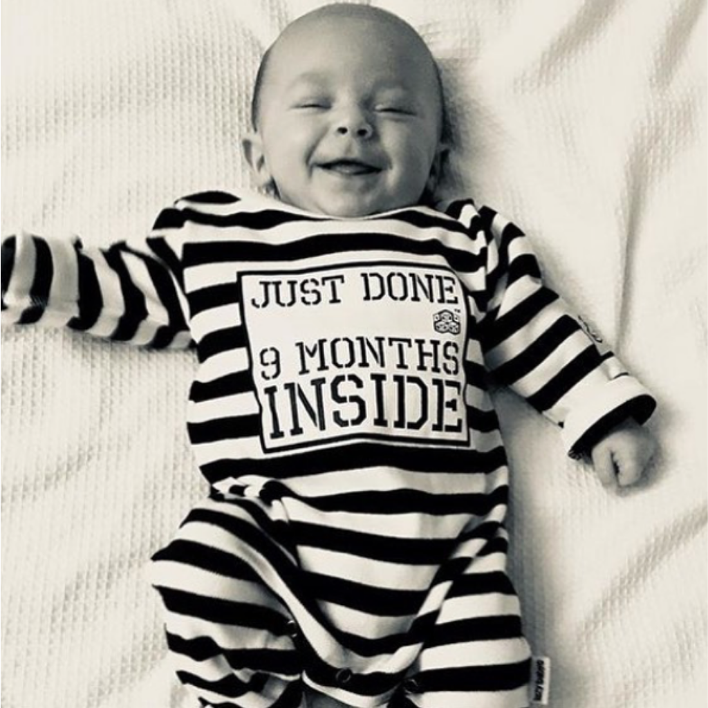 Just Done 9 Months Inside® New Born Baby Grow